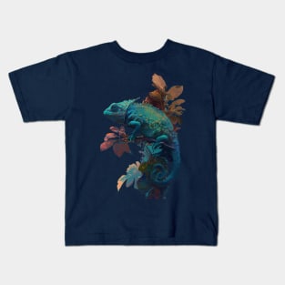 Climbing Chameleon Kids T-Shirt